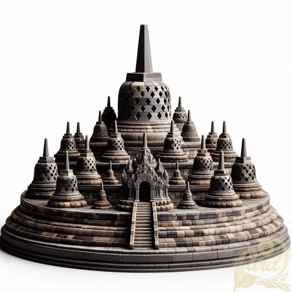 Miniature Majestic Borobudur