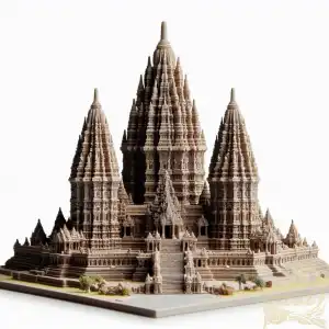 Miniature Majestic Prambanan