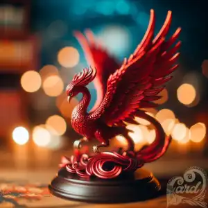 miniature red phoenix