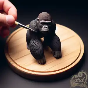 miniature toy Gorilla