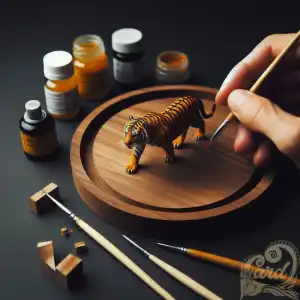 miniature toy tiger