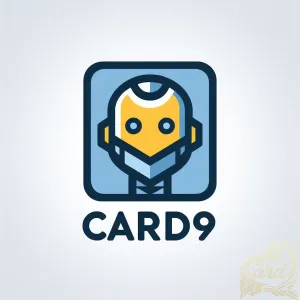 Modern Robot Head CARD9