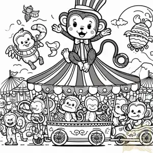 Monkey circus