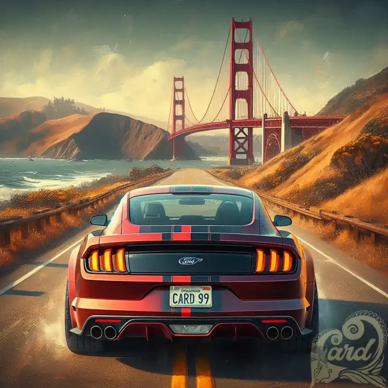 Mustang at Golden Gate