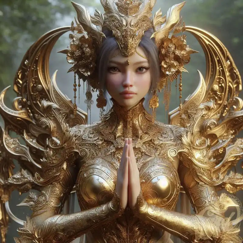 Namaste Gold Armor