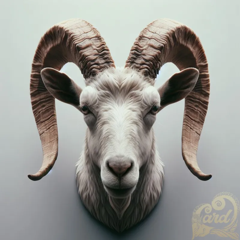 Natural Light Goat Head