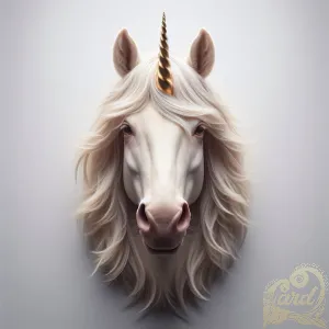 Natural Light Unicorn Head