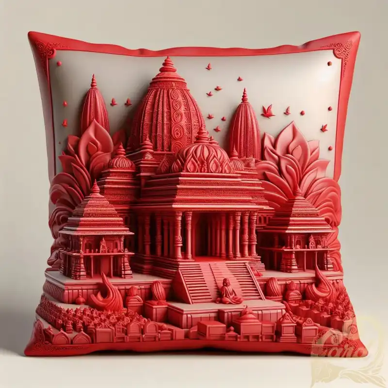 on the 3D pillow brahu