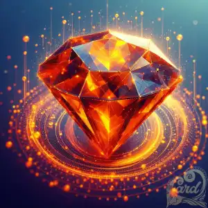 Orange diamond