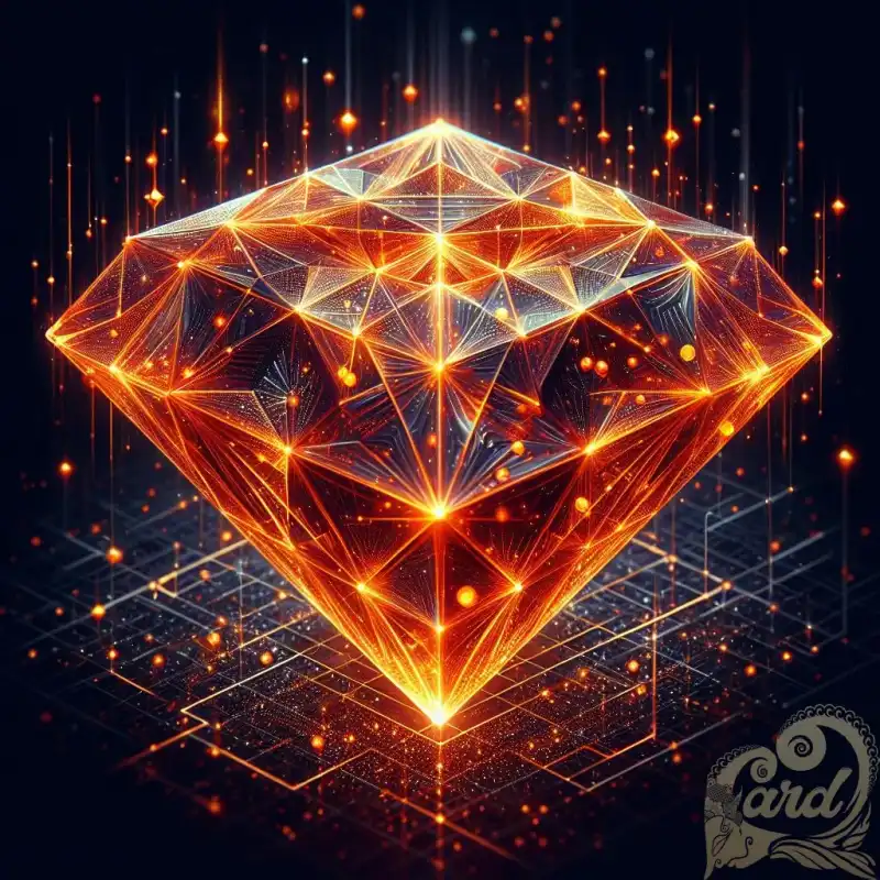 Orange diamond