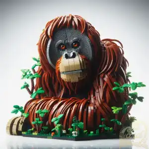 Orangutan lego