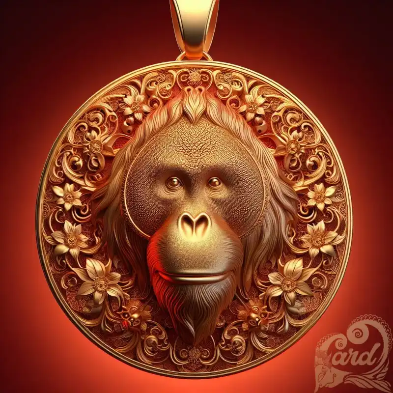 orangutan pendant