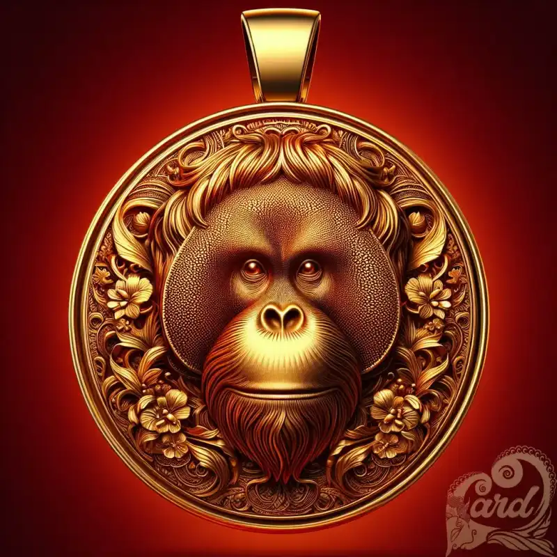 orangutan pendant
