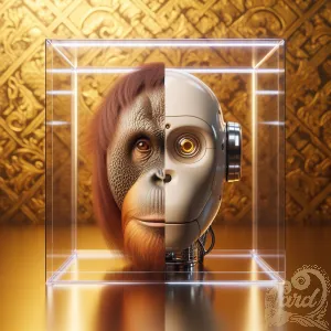 Orangutan Robot Display