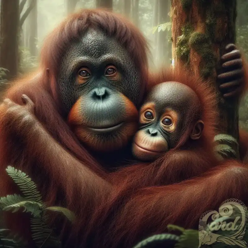 Orangutans photography