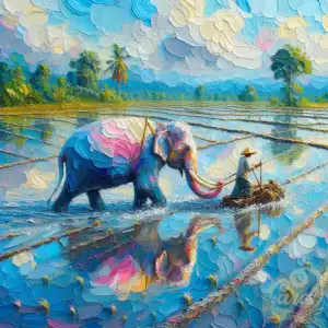 Painting Paddy with Elephant