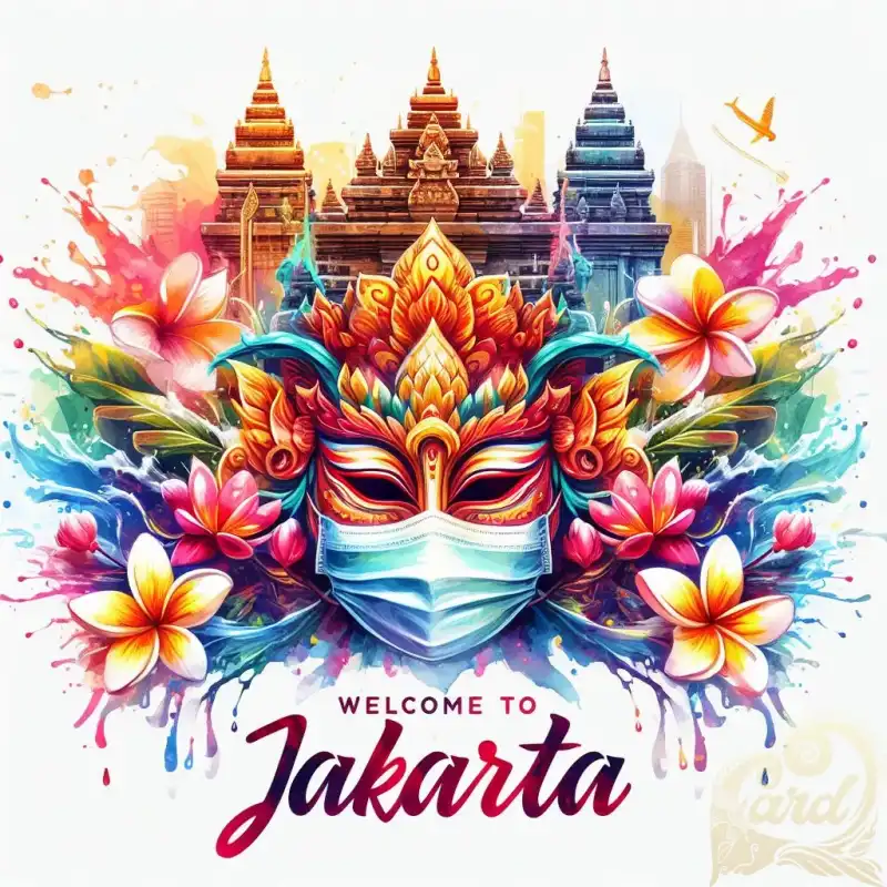 painting welcome to jakarta
