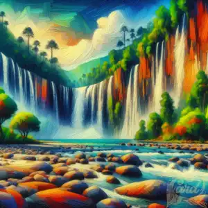 Parangloe waterfall