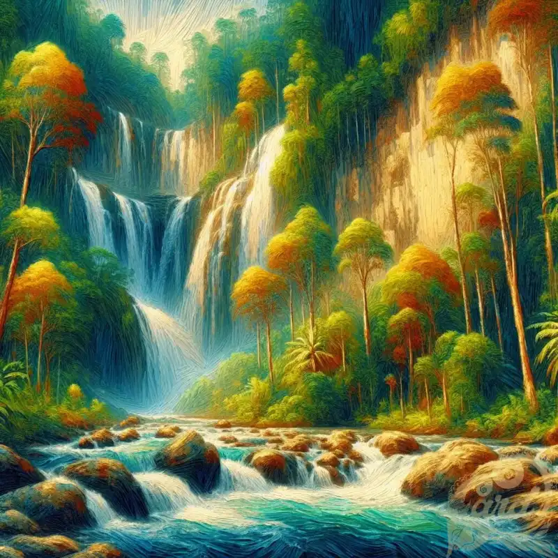 Parangloe waterfall