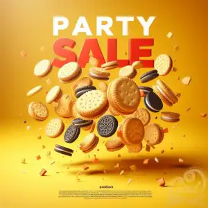 Party Biscuits Poster