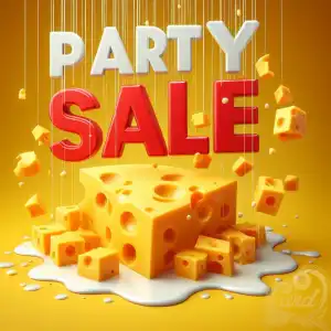 Party Cheese Poster