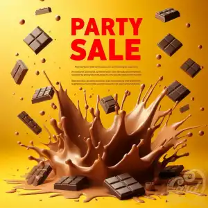 Party Chocolates Poster
