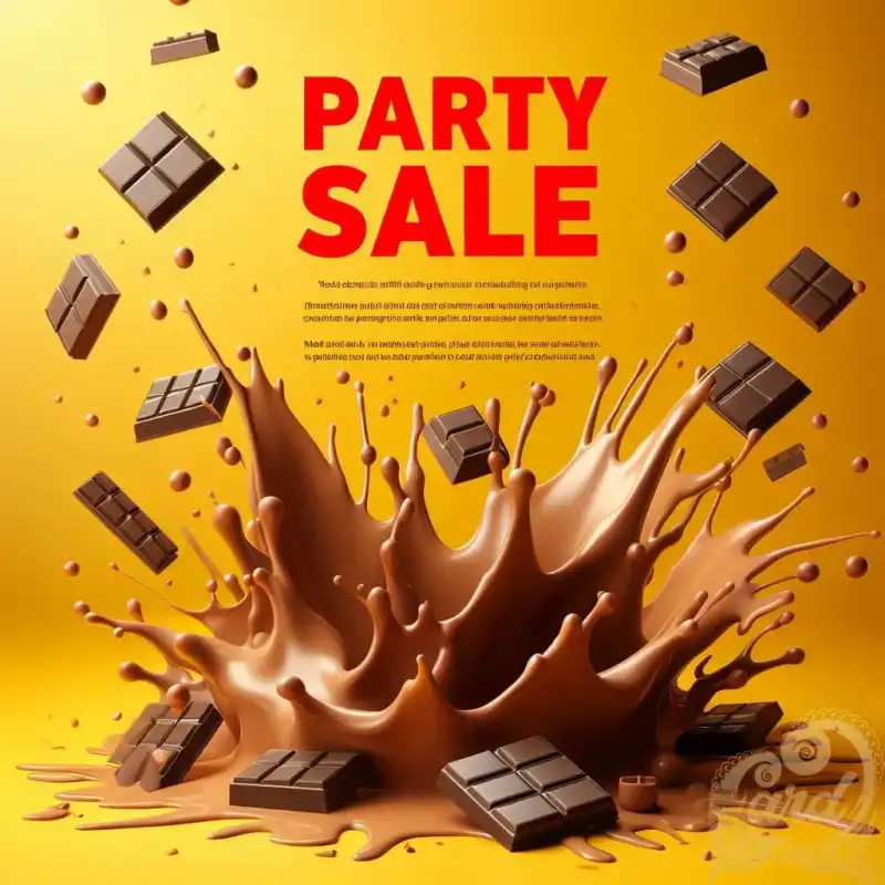 Party Chocolates Poster