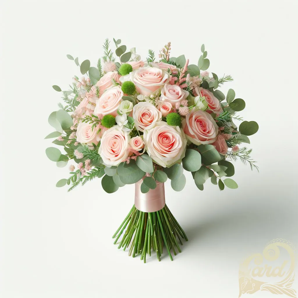 Pastel Pink Rose Bouquet