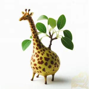 Pear Giraffe Transformation