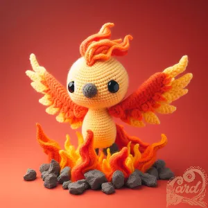 Phoenix Flicker Plushie Flame