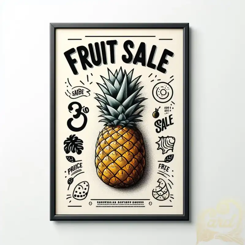 pineapple poster