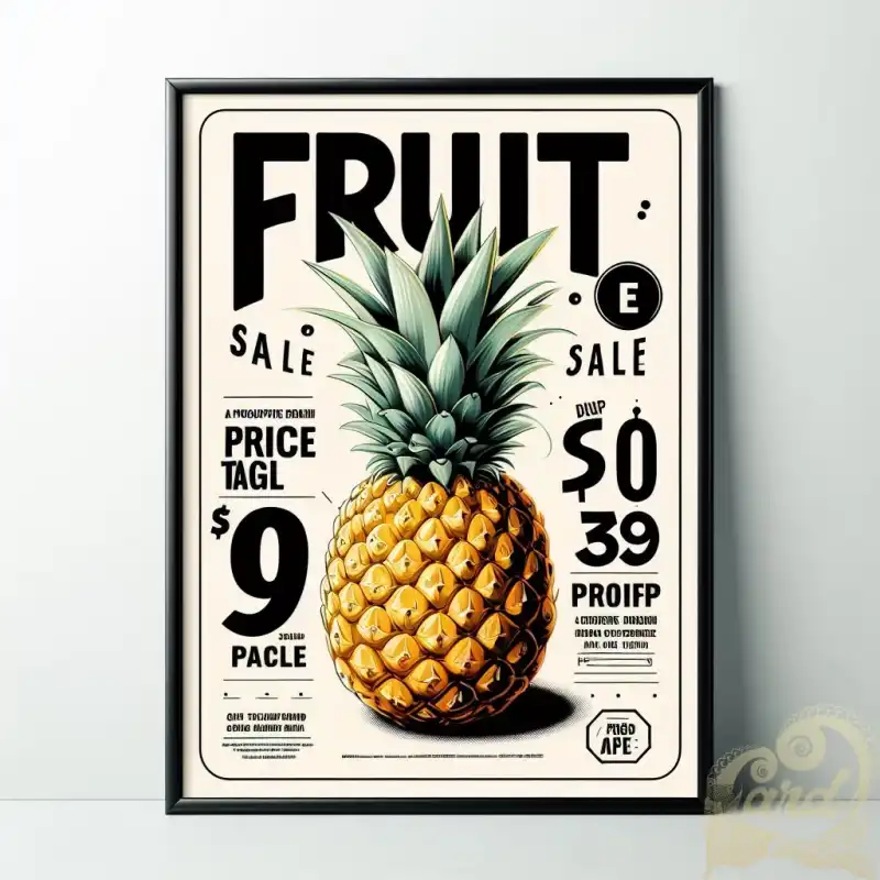 pineapple poster