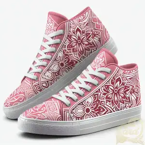 Pink Batik Sneakers