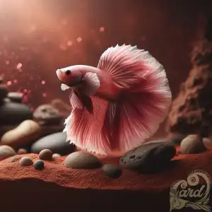pink betta fish