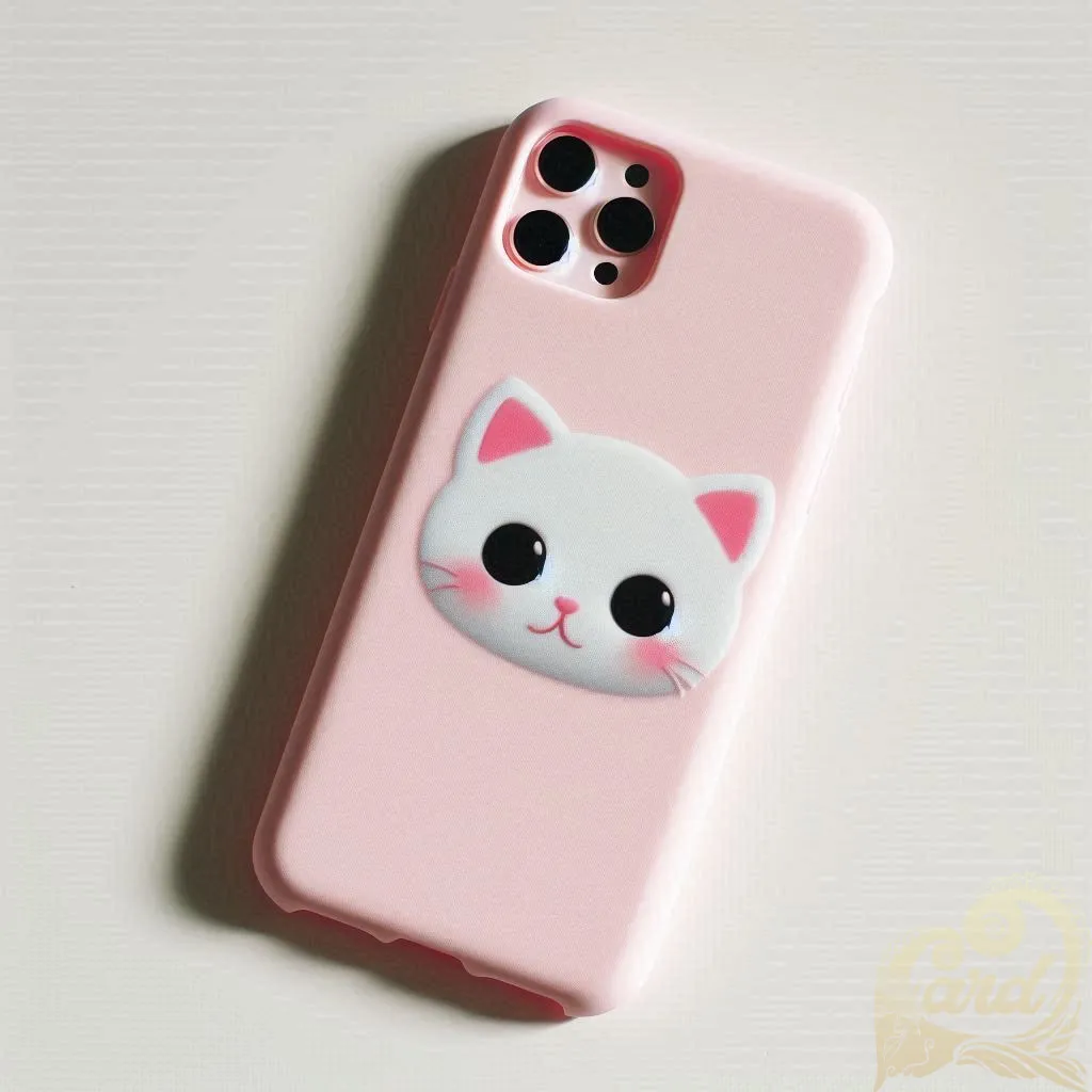 Pink Cat Phone Case
