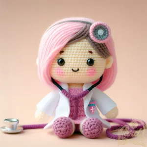 Pinky Doctor Doll