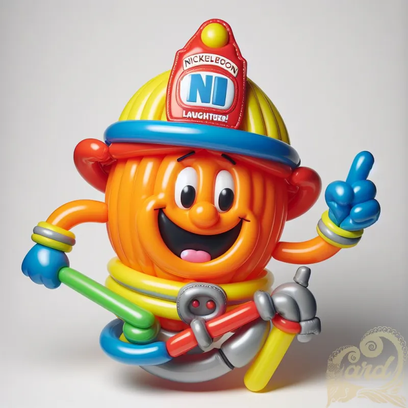 Playful Balloon Fireman