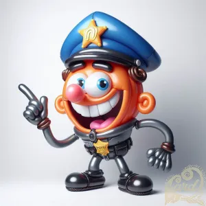 Playful Balloon Police