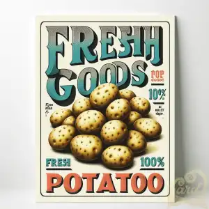 Potato Fresh Poster