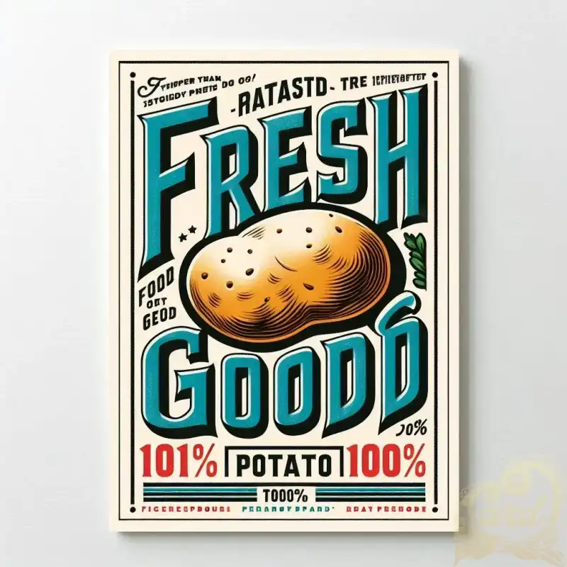 Potato Fresh Poster