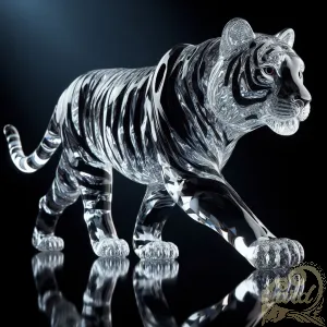 Prowling Crystal Tiger