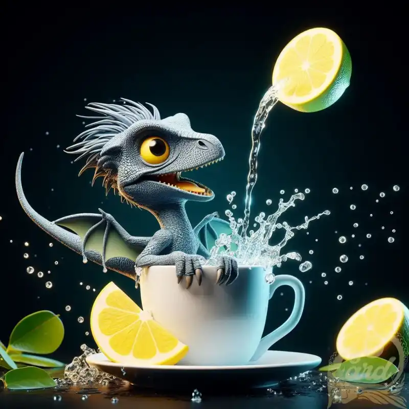 Pterodactyl in cup