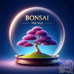Purple Bonsai Poster