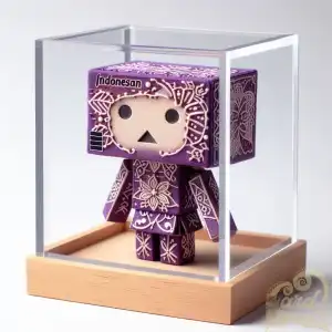 purple danbo doll