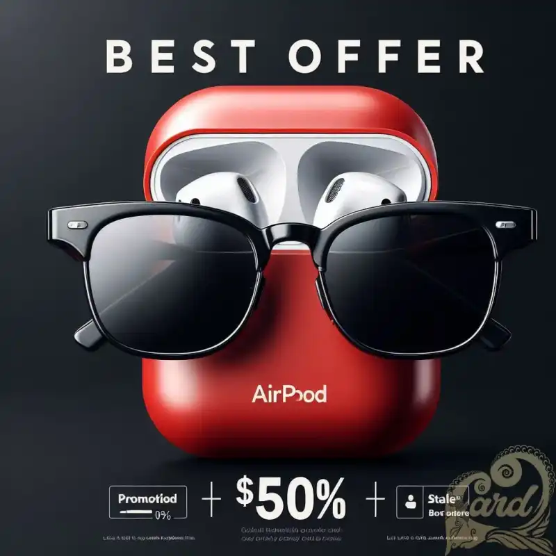 Red Airpod Case Poster