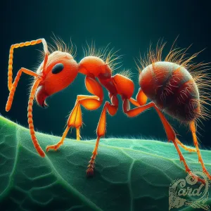 Red Crazy Ant Macro