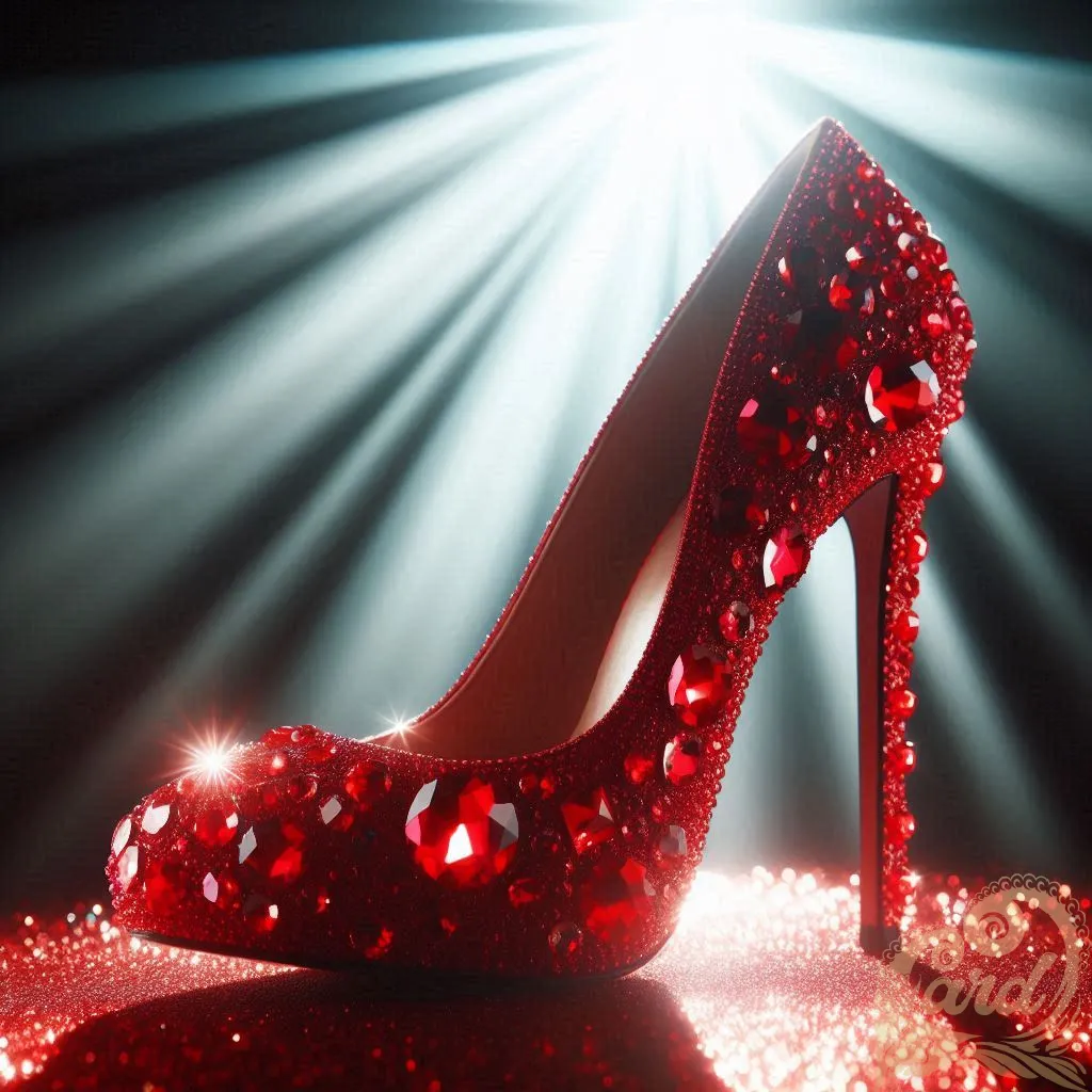 red crystal shoes