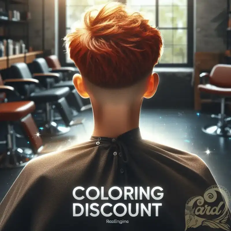 Red Hair Dye Poster