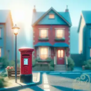 Red Postal box