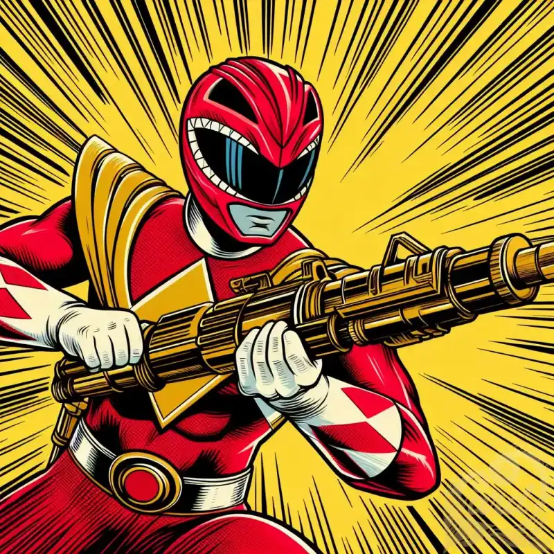Red power Ranger